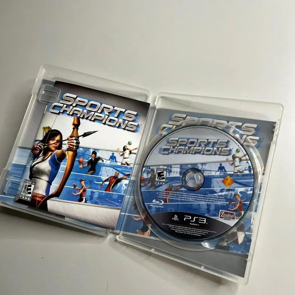 Sports Champions PS3‎ PlayStation Move Game Complete